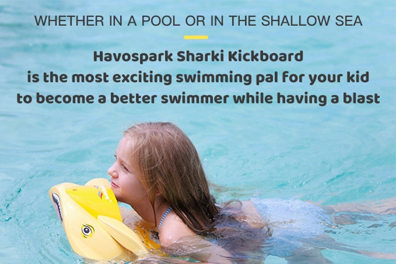 Hawospark Sharki Motorschwimmen Kickeboard für Kinder