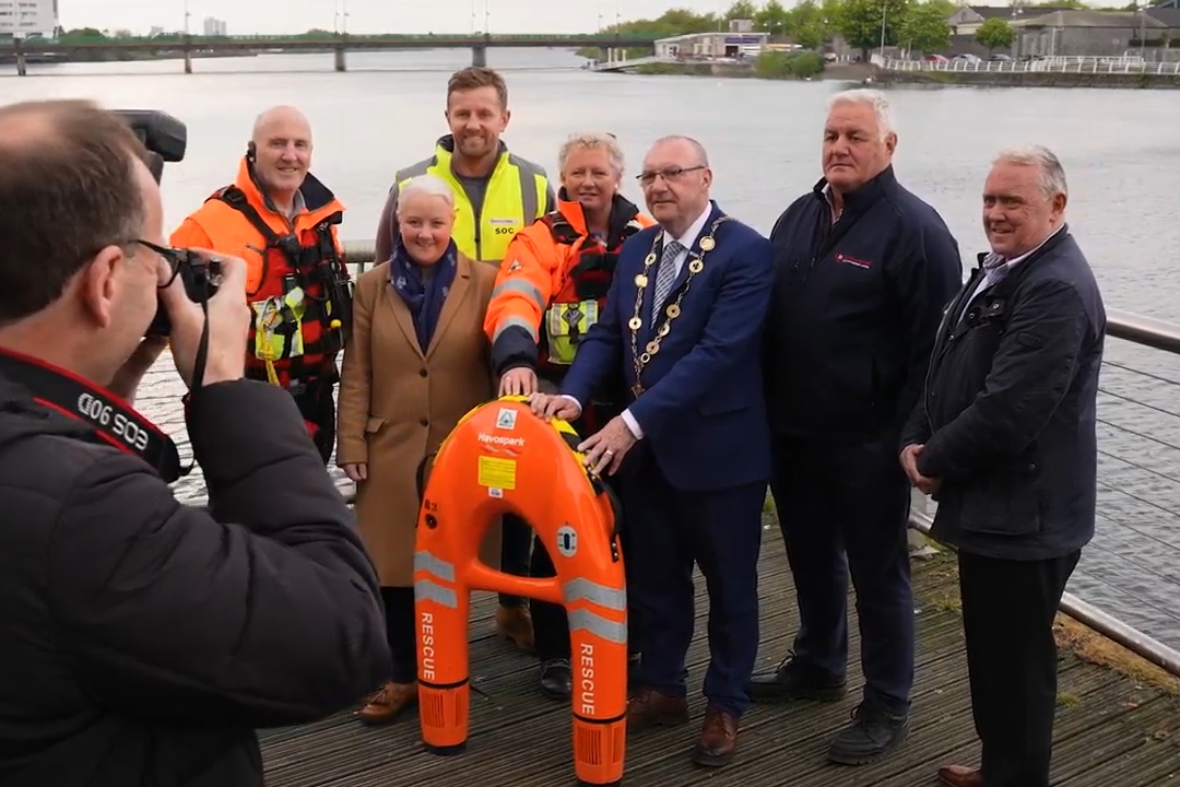 Neue lebensrettende Ausrüstung für die Limerick River Patrouille Group